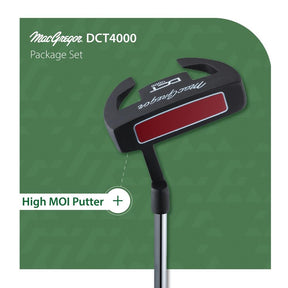 MacGregor Golf DCT4000 Golf Clubs Set with Bag, Mens Left Hand (12 Clubs / 16 Pieces)