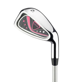 GolfGirl FWS3 Ladies Petite Clubs Set, All Graphite, Right Hand, Pink, 6-PW