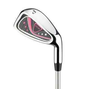 GolfGirl FWS3 Ladies Petite Clubs Set, All Graphite, Right Hand, Pink, 6-PW