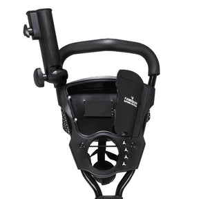 Caddymatic Golf X-TREME 3 Wheel Push/Pull Golf Trolley with Seat