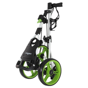 Caddymatic Golf X-TREME 3 Wheel Push/Pull Golf Trolley with Seat