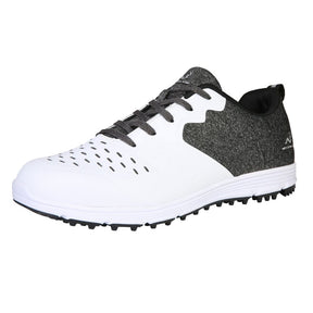 Woodworm Golf Sense Spikeless Golf Shoes, White/Black