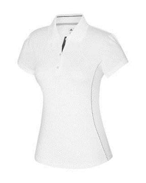 Adidas ClimaCool Ladies White Base Piped Polo