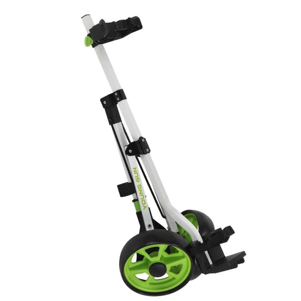 Young Gun Kids Adjustable Golf Trolley for Junior Golfers 3-14 Years