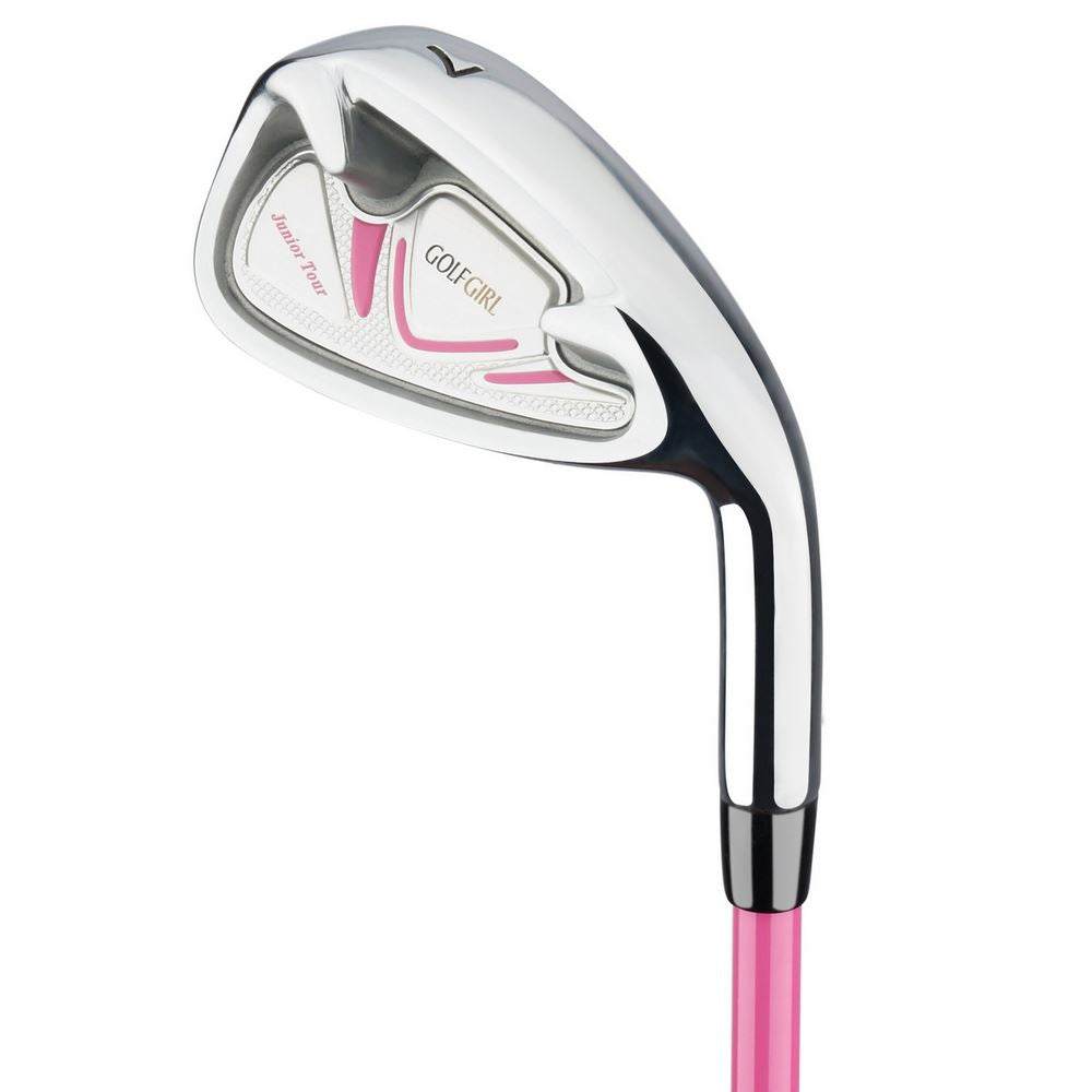 Golf Girl Junior Girls Golf Set V3 with Pink Clubs and Bag, Right Hand