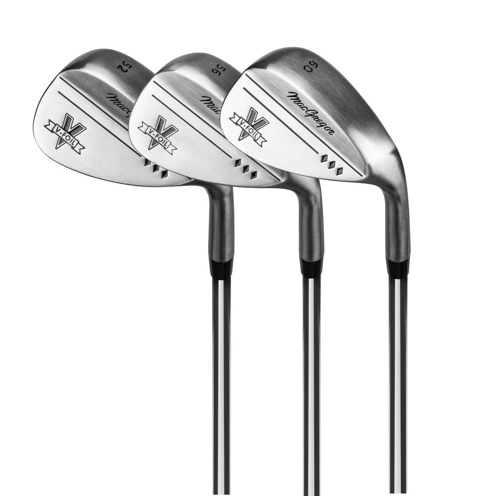 MacGregor Golf V Foil Wedge Set 52-56-60, Satin, Mens Left Hand