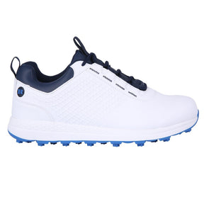 Ram Golf Accubar Mens Golf Shoes, White/Blue