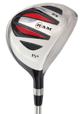 Ram Golf SGS Fairway Wood - Mens Right Hand - Headcover Included - Steel Shaft
