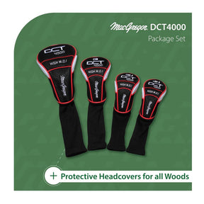 MacGregor Golf DCT4000 Golf Clubs Set with Bag, Mens Left Hand (12 Clubs / 16 Pieces)