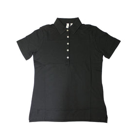 Ashworth Ladies 5 button Plain Polo Shirt