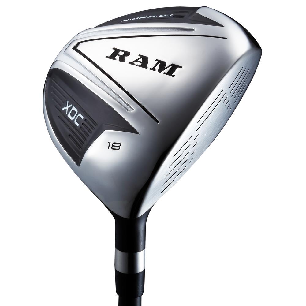 Ram Golf XDC Fairway Woods, 3-5-7 Available, Mens Left Hand, Headcover Included