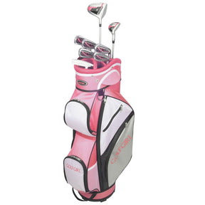GolfGirl FWS3 Ladies Petite Clubs Set, All Graphite, Right Hand, Pink, 6-PW