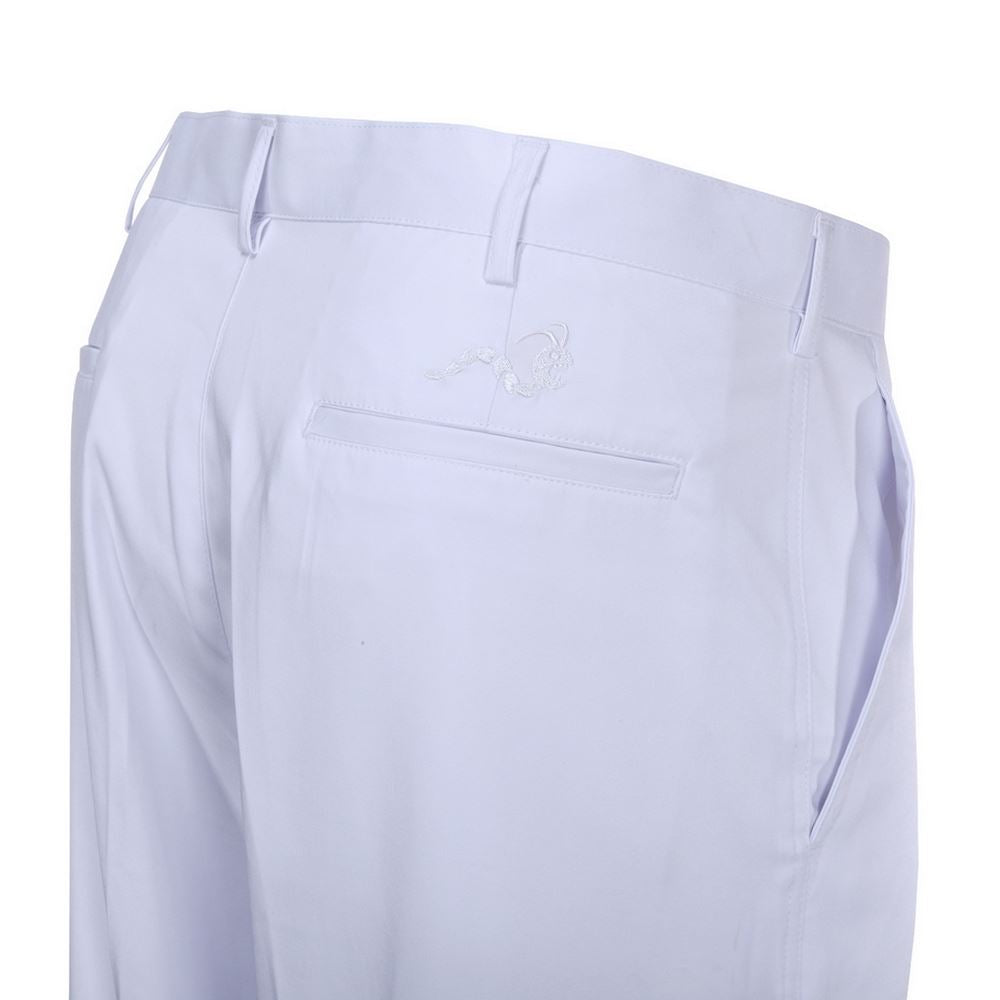 Woodworm DryFit Flat Front Golf Trousers White