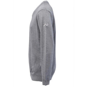 Woodworm Golf Long Sleeve Solid Sweater - Grey