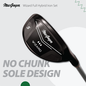 MacGregor Golf Wizard Hybrid Iron Set, Mens Right Hand