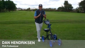 MacGregor Deluxe VIP 4 Wheel Golf Trolley / Cart With Seat