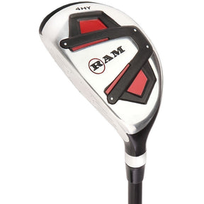 Ram Golf Accubar Mens Iron Set 6-7-8-9-PW, Left Hand HYBRID INCLUDED