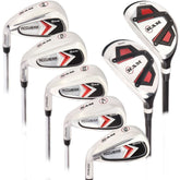 Ram Golf Accubar Mens Iron Set 6-7-8-9-PW, Left Hand HYBRID INCLUDED