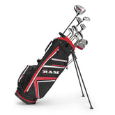 Ram Golf Accubar Plus Mens Golf Clubs Set With Stand Bag, Left Hand