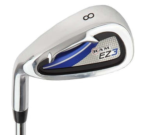 Ram Golf EZ3 Mens Left Hand Iron Set 5-6-7-8-9-PW-SW HYBRID INCLUDED