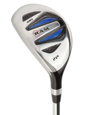 Ram Golf EZ3 Mens Left Hand Iron Set 5-6-7-8-9-PW-SW HYBRID INCLUDED