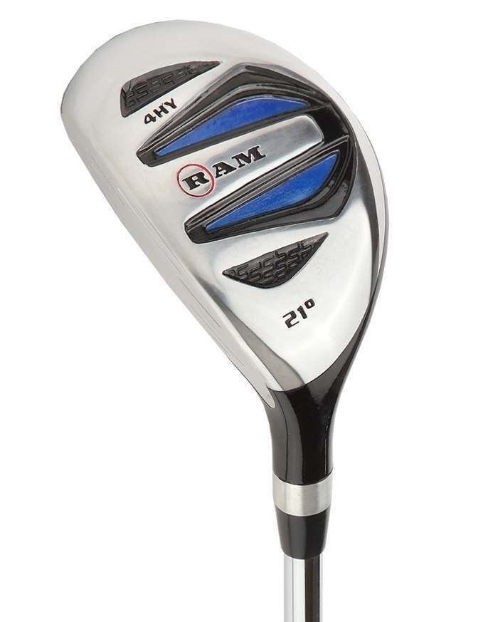 Ram Golf EZ3 Mens Left Hand Iron Set 5-6-7-8-9-PW-SW HYBRID INCLUDED