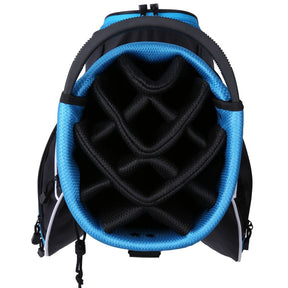 Ram Golf Lightweight Ladies Trolley Bag with 14 Way Dividers Top Black/Teal/White