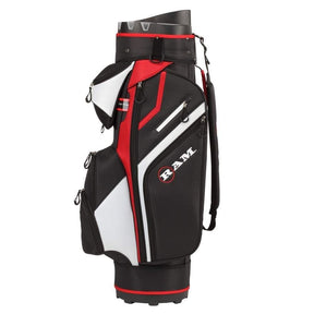 Ram Golf Premium Trolley Bag with 14 Way Molded Organiser Divider Top