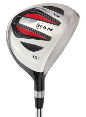 Ram Golf SGS Mens Golf Clubs Starter Set with Stand Bag Steel Shafts