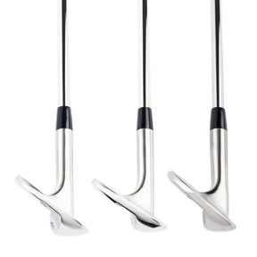 Ram Golf Tour Grind Milled Face Golf Wedge Set, Chrome, Mens Left Hand
