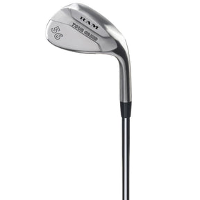 Ram Golf Tour Grind Milled Face Golf Wedge Set, Chrome, Mens Left Hand