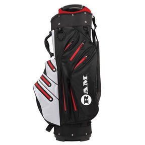 Ram Golf Waterproof Cart / Trolley Bag - 14 Way Club Divider