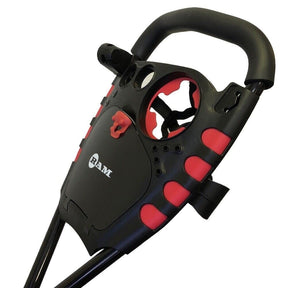Ram Golf X-Pro Laser 3 Wheel Golf Pull Cart Trolley with Seat